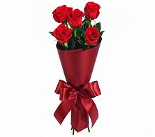 Букет 5 Красных роз Эдлесс Лав в Нижнем Карачане