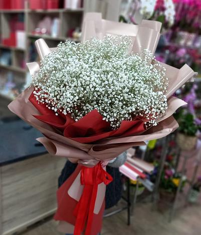 Букет цветов из: Гипсофила в Нижнем Карачане