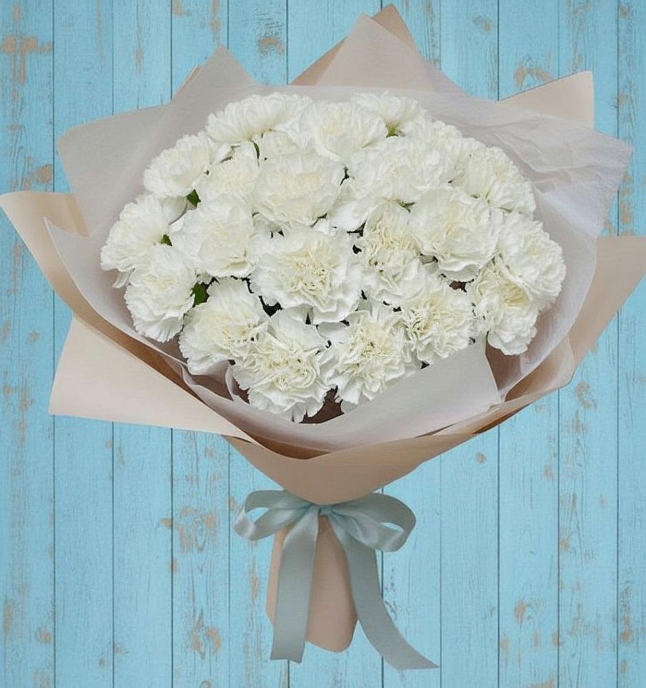 Букет цветов из: Гвоздики в Нижнем Карачане