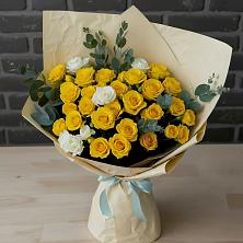 Букет цветов из:  Розы в Нижнем Карачане