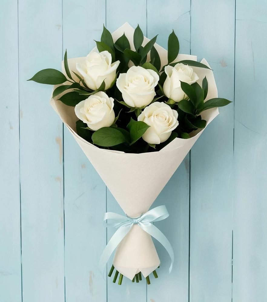 Букет цветов из: Розы в Нижнем Карачане