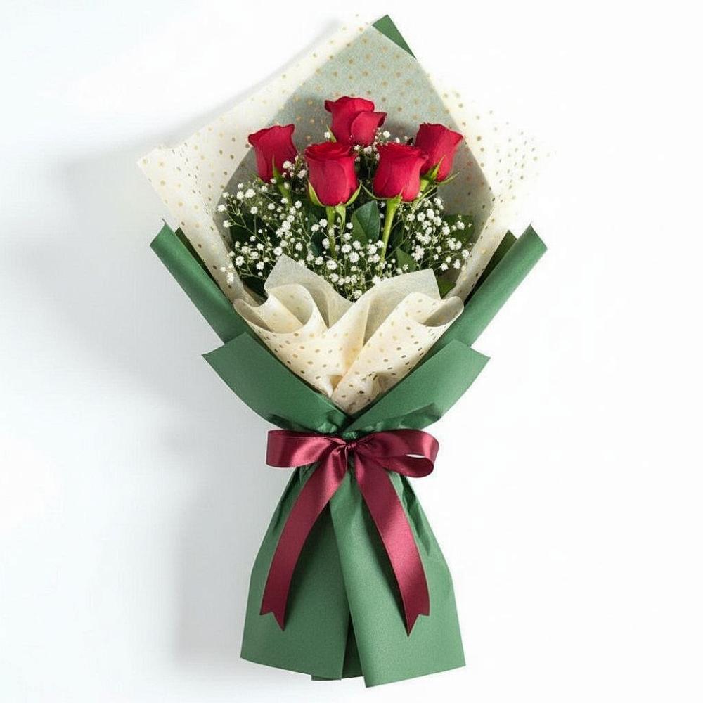 Букет цветов из: Розы в Нижнем Карачане