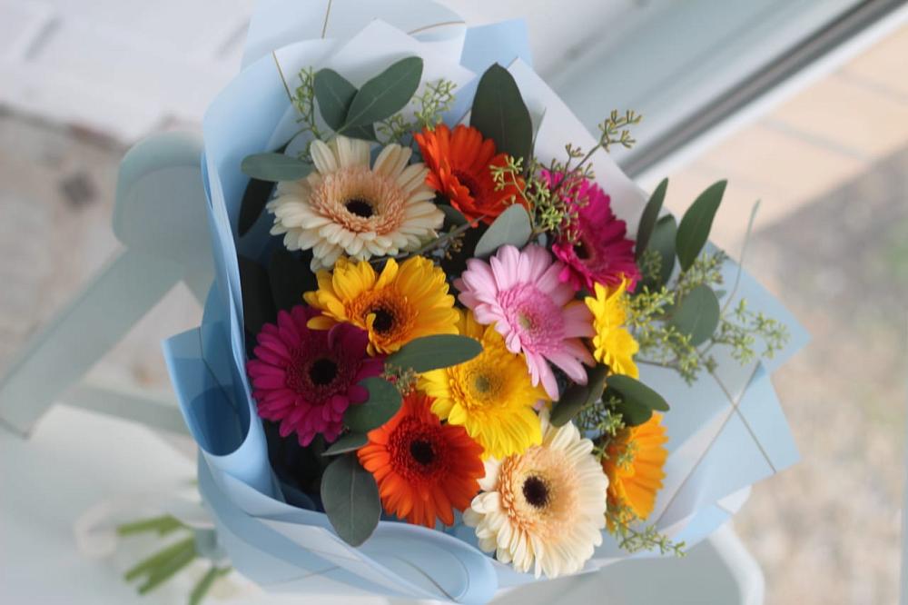 Букет цветов из: Герберы в Нижнем Карачане