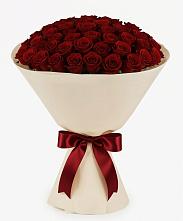 Букет 101 Бордовая роза Блэк Бакарра в Нижнем Карачане