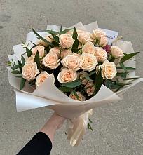 Букет Кремовые розы Латте #REPLACE_PRED# Нижнем Карачане