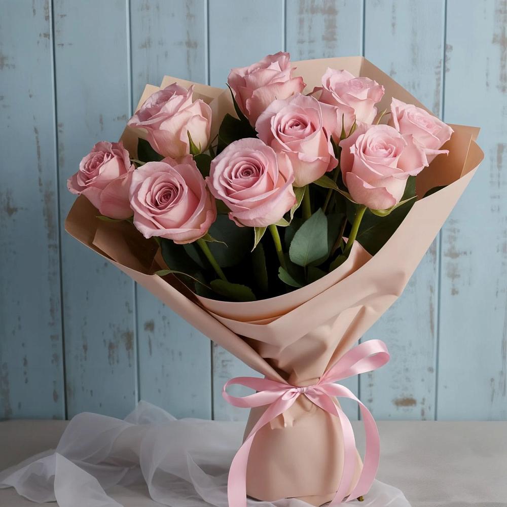 Букет цветов из: Розы в Нижнем Карачане