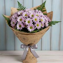 Букет цветов из:  Хризантемы #REPLACE_PRED# Нижнем Карачане