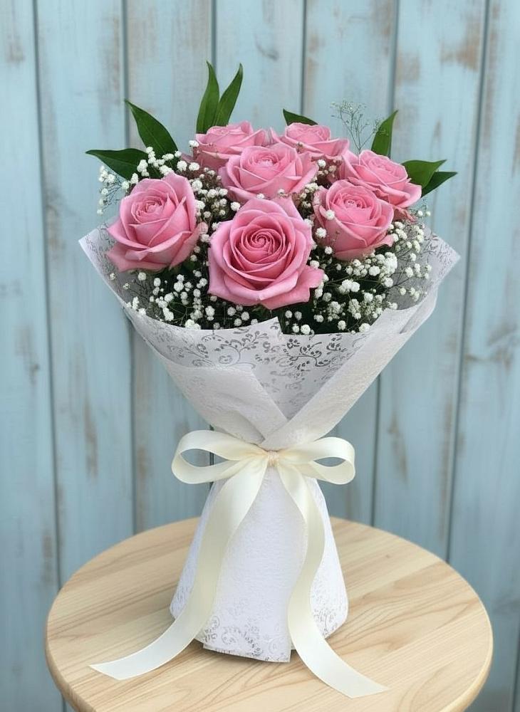 Букет цветов из: Розы в Нижнем Карачане