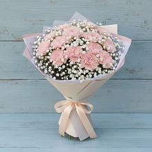 Букет цветов из:  Гвоздики в Нижнем Карачане