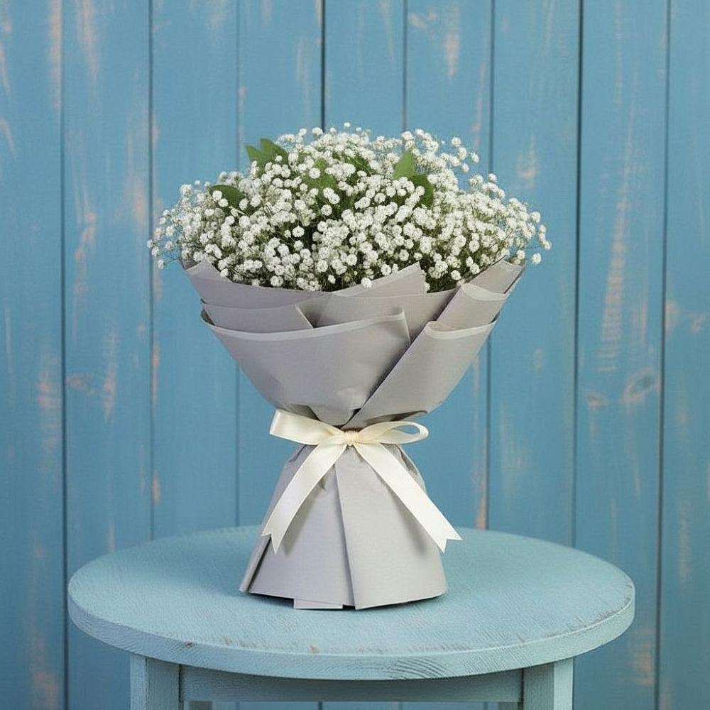 Букет цветов из: Гипсофила в Нижнем Карачане