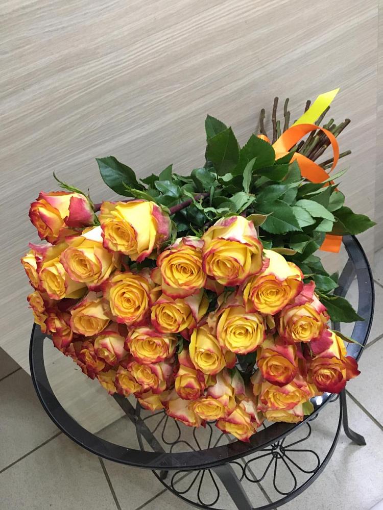 Букет Желтые розы в Нижнем Карачане