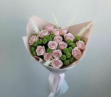 Букет цветов из:  Розы и Хризантемы в Нижнем Карачане