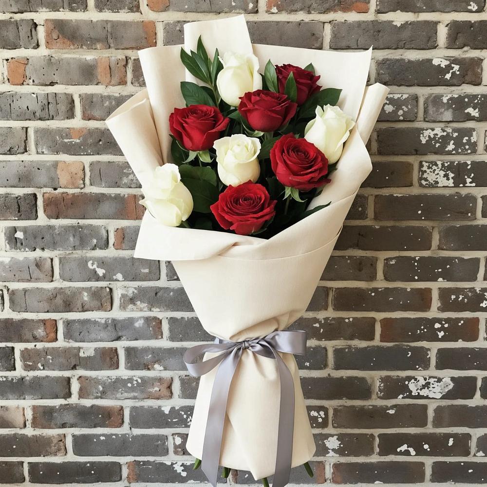 Букет цветов из: Розы в Нижнем Карачане