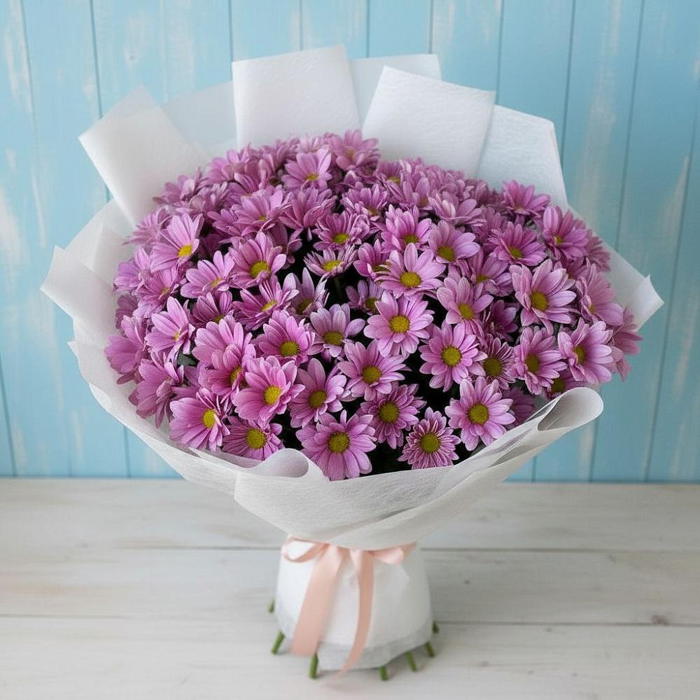 Букет цветов из: Хризантемы в Нижнем Карачане