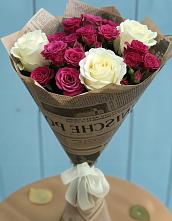 Букет цветов из:  Розы в Нижнем Карачане