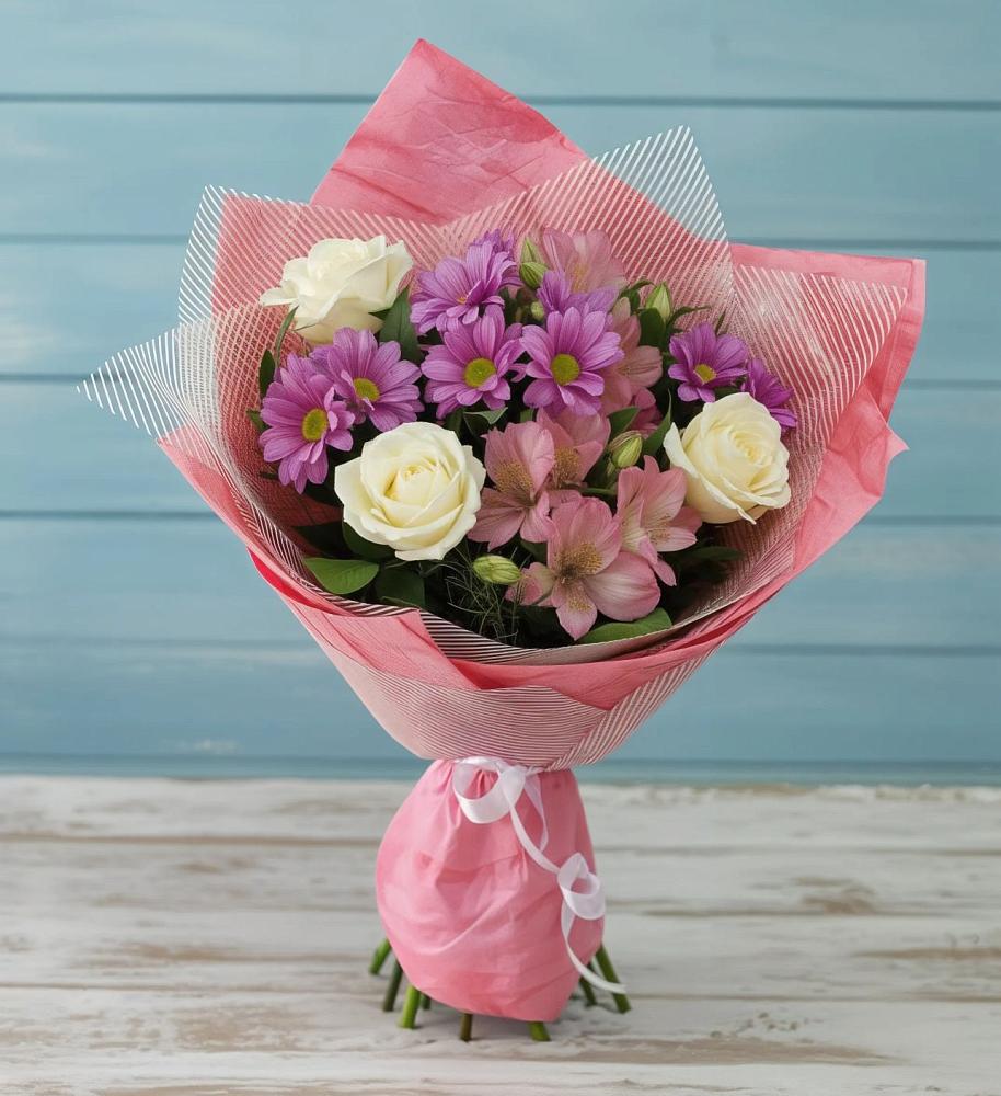 Букет цветов из: Герберы в Нижнем Карачане