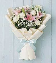 Букет цветов из:  Лилии в Нижнем Карачане