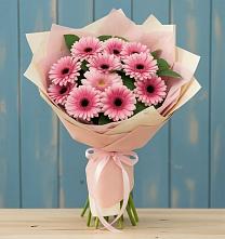 Букет цветов из:  Герберы #REPLACE_PRED# Нижнем Карачане