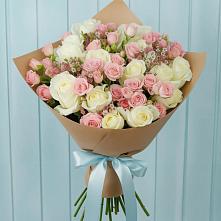 Букет цветов из:  Розы в Нижнем Карачане